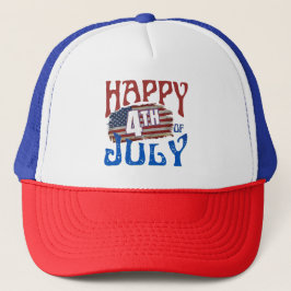GORRA DE CAMIONERO FELIZ 4 DE JULIO