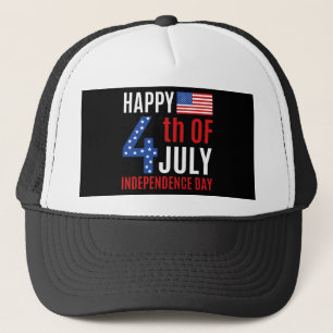 Gorra De Camionero Feliz 4 De Julio Día De La Independencia
