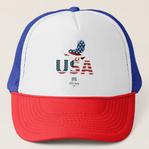 Gorra De Camionero Feliz 4 de julio, Día de la Independencia