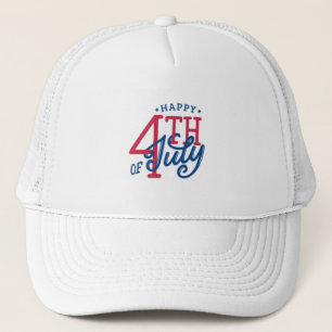 Gorra De Camionero Feliz 4 de julio Día de la Independencia Patriótic