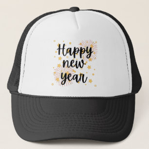 Gorra De Camionero Feliz Año Nuevo