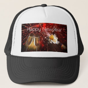 Gorra De Camionero Feliz Año Nuevo-