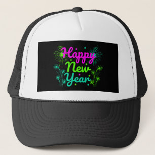 Gorra De Camionero Feliz Año Nuevo