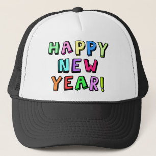 Gorra De Camionero Feliz Año Nuevo
