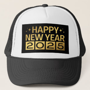 Gorra De Camionero Feliz Año Nuevo 2025