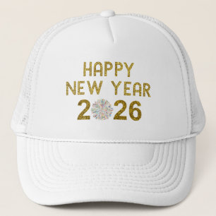 Gorra De Camionero Feliz Año Nuevo 2026