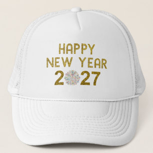 Gorra De Camionero Feliz Año Nuevo 2027