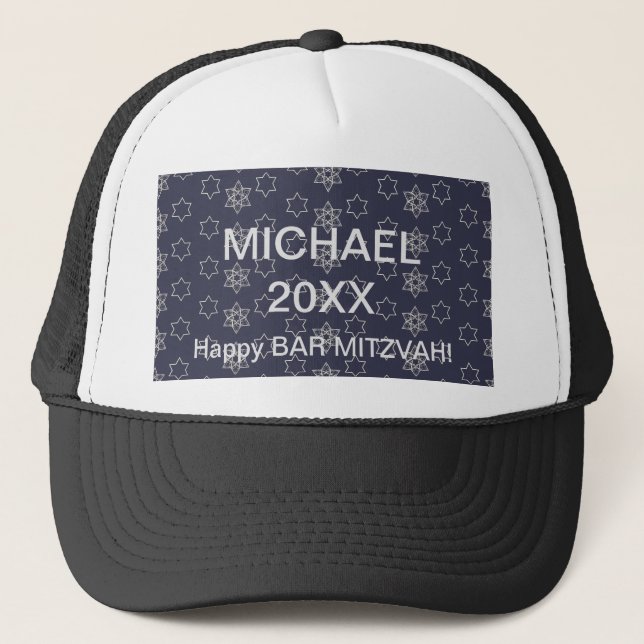 Gorra De Camionero ¡Feliz Bar Mitzvah! (Anverso)
