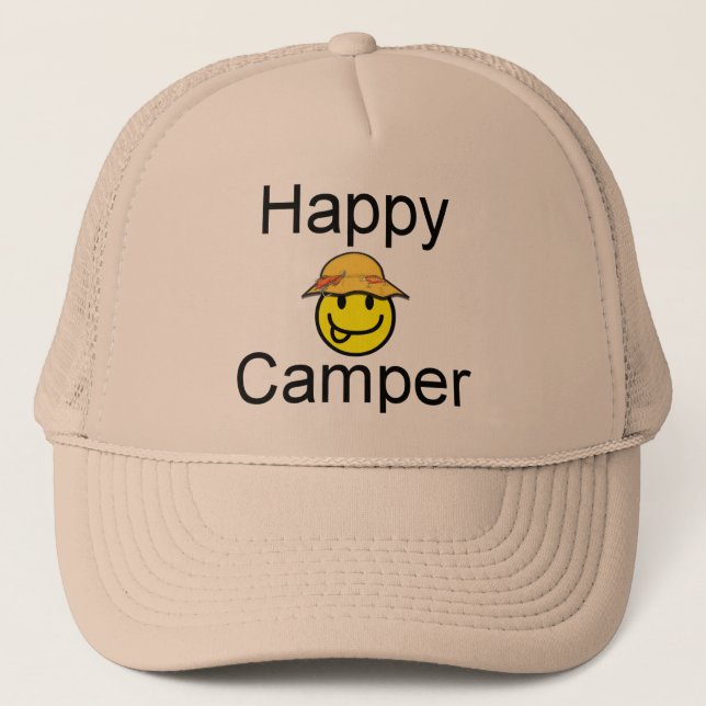 Gorra De Camionero Feliz Camper (Anverso)