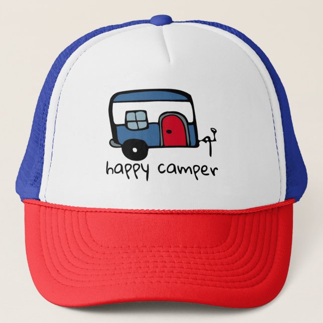 Gorra De Camionero Feliz Camper (Anverso)