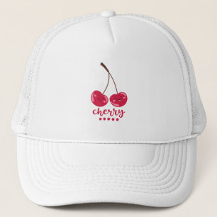Gorra De Camionero Feliz cereza