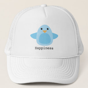 Gorra De Camionero Feliz como Bluebird