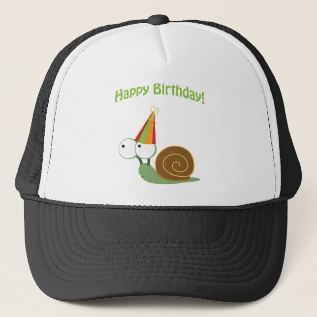 Gorra De Camionero ¡Feliz cumpleaños! Escarnio (Anverso)