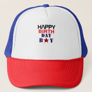 Gorra De Camionero Feliz cumpleaños muchacho