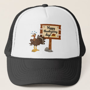 Gorra De Camionero Feliz Día de Acción de Gracias Gracioso