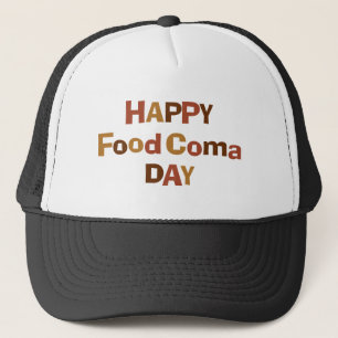 Gorra De Camionero Feliz Día de la Coma de la Comida