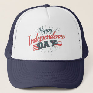 Gorra De Camionero Feliz Día de la Independencia - Regalo del 4 de ju