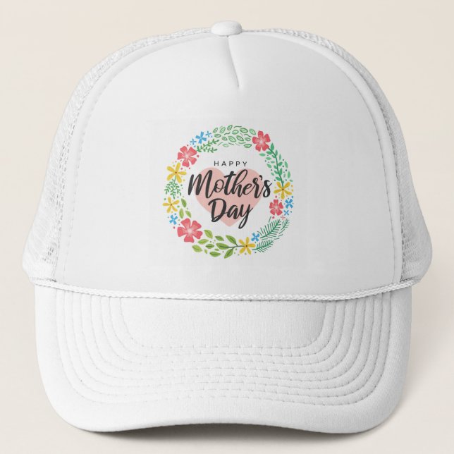 Gorra De Camionero Feliz Día de la Madre (Anverso)