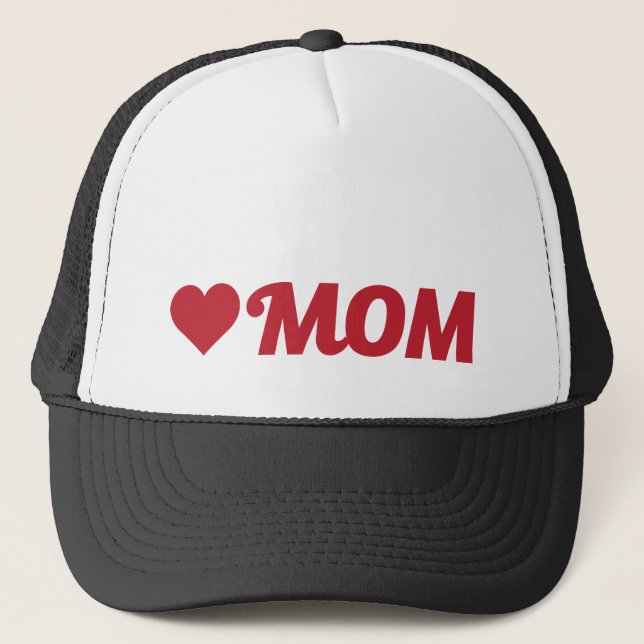 Gorra De Camionero Feliz Día de la Madre, mamá (Anverso)