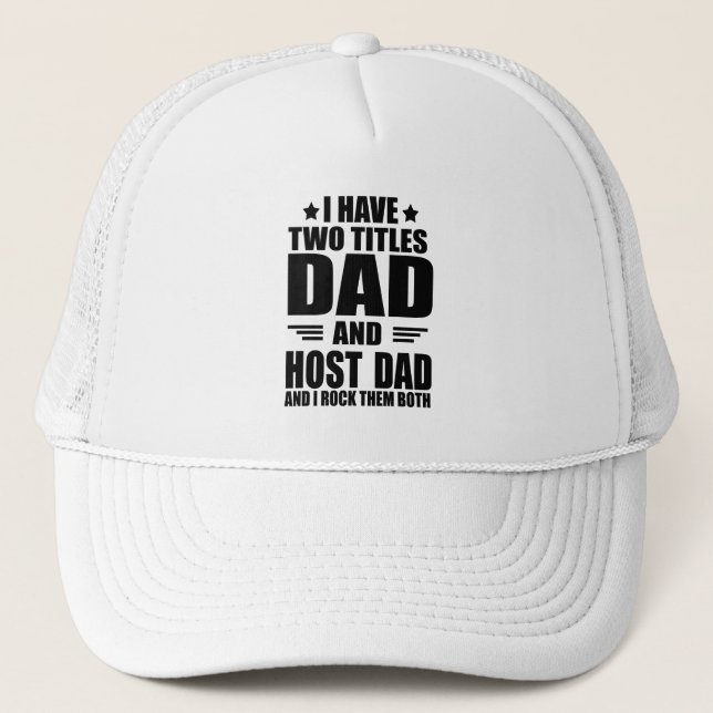 Gorra De Camionero Feliz día de los mejores padres, ideas de buenos a (Anverso)