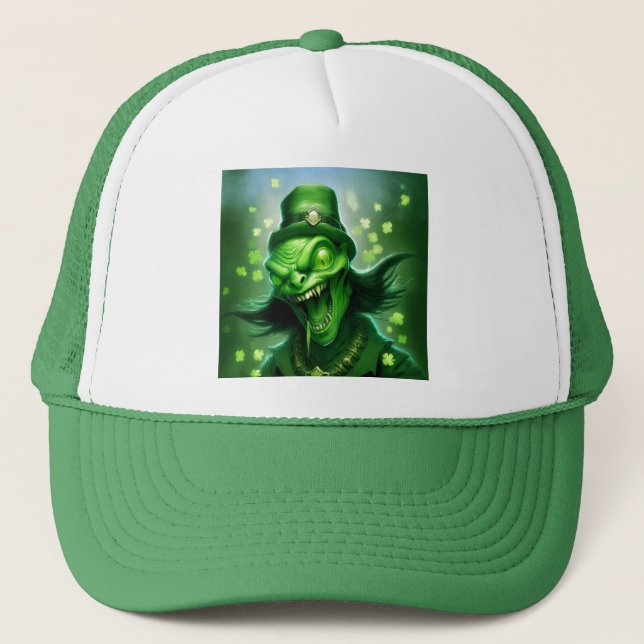 Gorra De Camionero Feliz Día de San Patricio (Anverso)