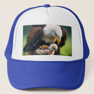 Gorra De Camionero Feliz Día del Padre Americano Padre Como un Águila