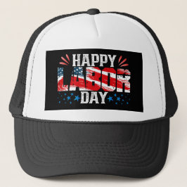 Gorra De Camionero Feliz Día del Trabajo