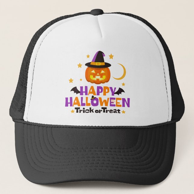 Gorra De Camionero Feliz fiesta de halloween (Anverso)