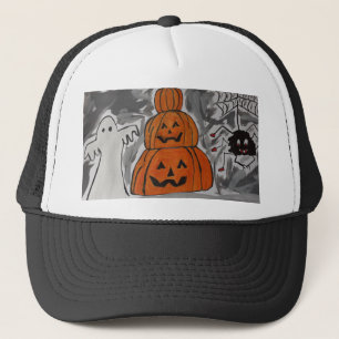 Gorra De Camionero Feliz Halloween