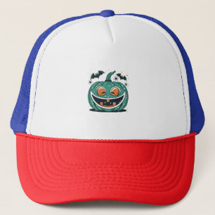 Gorra De Camionero ¡Feliz Halloween! ¡Talla una Calabaza!