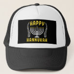 Gorra De Camionero Feliz Hanukkah<br><div class="desc">Feliz hanukkah</div>