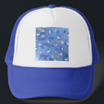 Gorra De Camionero Feliz Hanukkah cayendo estrella y sueños<br><div class="desc">Está viendo la colección de diseño de Lee Hiller. Coleccionista,  ropa,  regalos y objetos de colección Lee Hiller Photography o colección de arte digital. Puedes ver su fotografía de la naturaleza en http://HikeOurPlanet.com/ y seguir su blog de senderismo dentro del Parque Nacional de Hot Springs.</div>