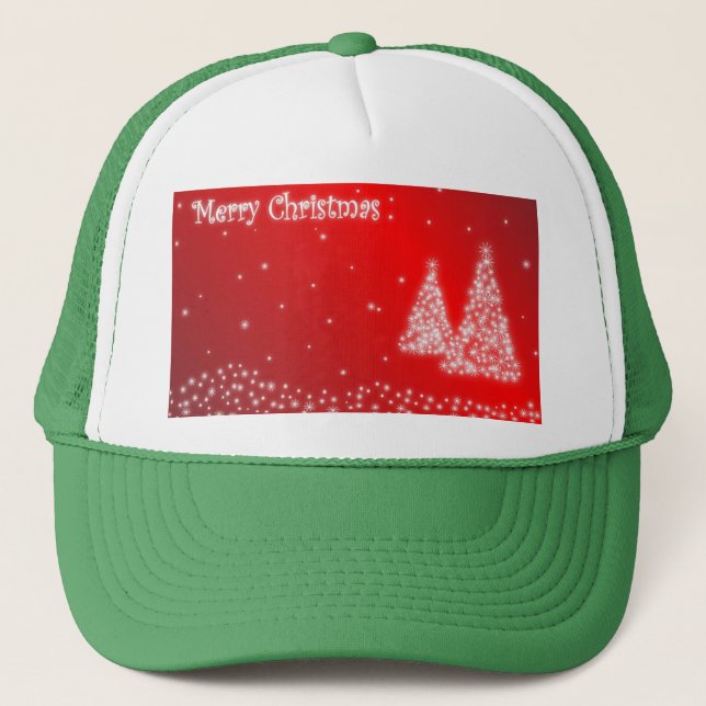 Gorra De Camionero Feliz Navidad (Anverso)
