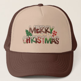 Gorra De Camionero Feliz Navidad