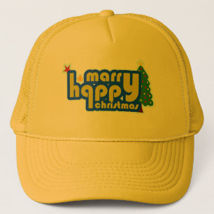 Gorra De Camionero Feliz Navidad 