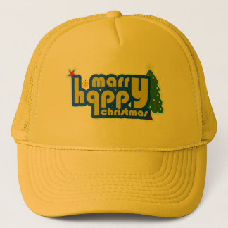 Gorra De Camionero Feliz Navidad