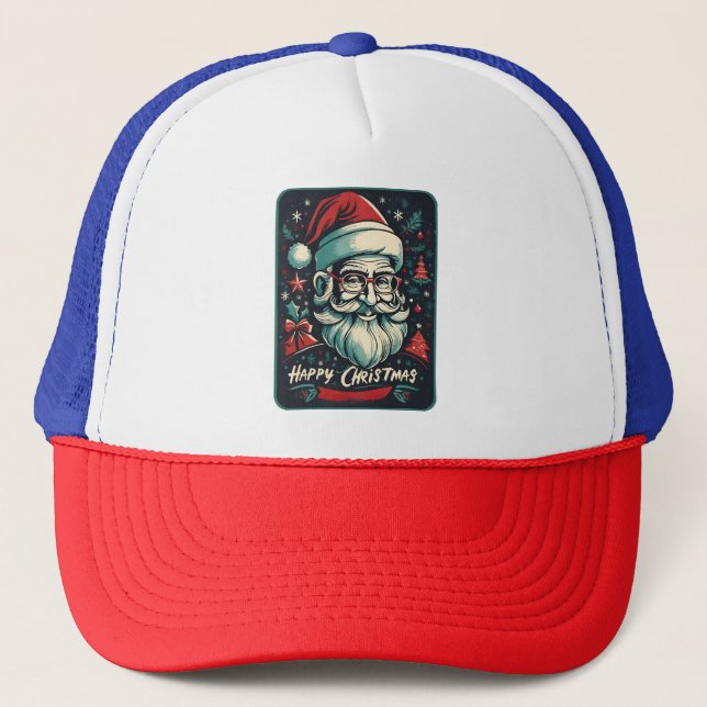 Gorra De Camionero Feliz Navidad es mi bendición (Anverso)