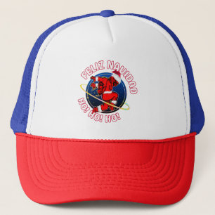 GORRA DE CAMIONERO FELIZ NAVIDAD FUNNY SANTA ASTRONAUT