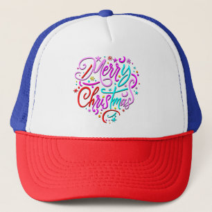 Gorra De Camionero Feliz Navidad - Navidades diseñan camiseta