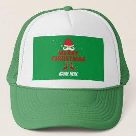 GORRA DE CAMIONERO FELIZ NAVIDAD PERSONALIZADO 