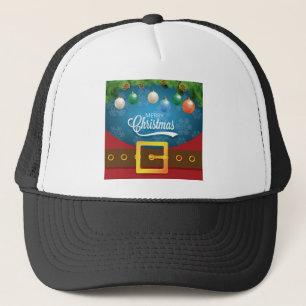 Gorra De Camionero Feliz Navidad Santa Suit