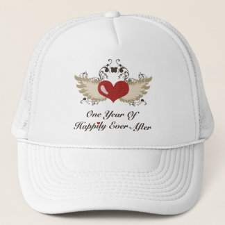 Gorra De Camionero Feliz nunca después del primer casquillo del