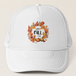 Gorra De Camionero Feliz otoño