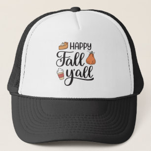 Gorra De Camionero Feliz otoño
