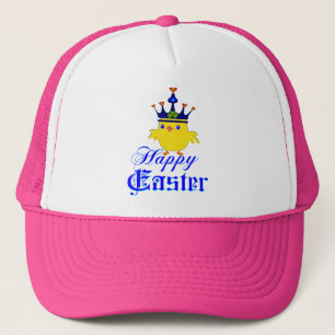 Gorra De Camionero ♫ ♥ Feliz Pascua King Chicken Camionero Fundido So