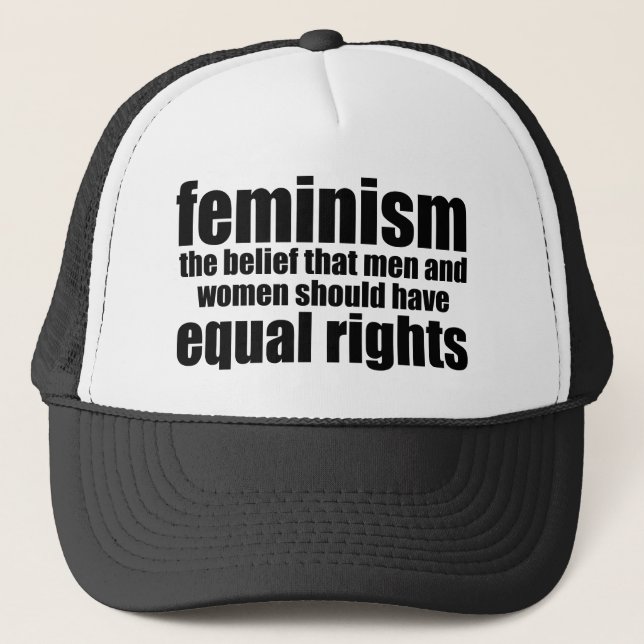 Gorra De Camionero Feminista (Anverso)