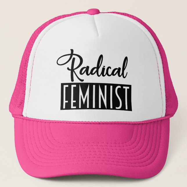 Gorra De Camionero Feminista radical (Anverso)