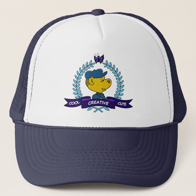 Gorra De Camionero Ferald | Guay Creative Cute (Anverso)