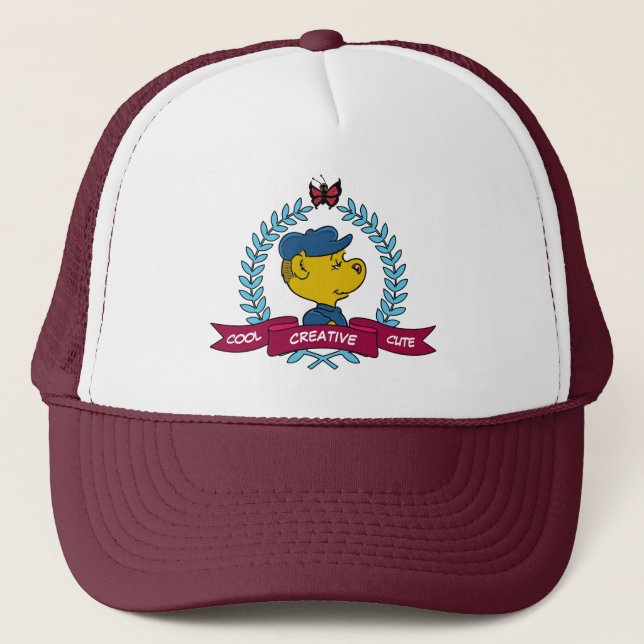 Gorra De Camionero Ferald | Guay Creative Cute (Anverso)