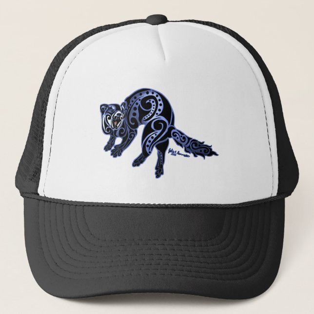 Gorra De Camionero Ferret Trybe: ¡Baile de guerra! (Anverso)